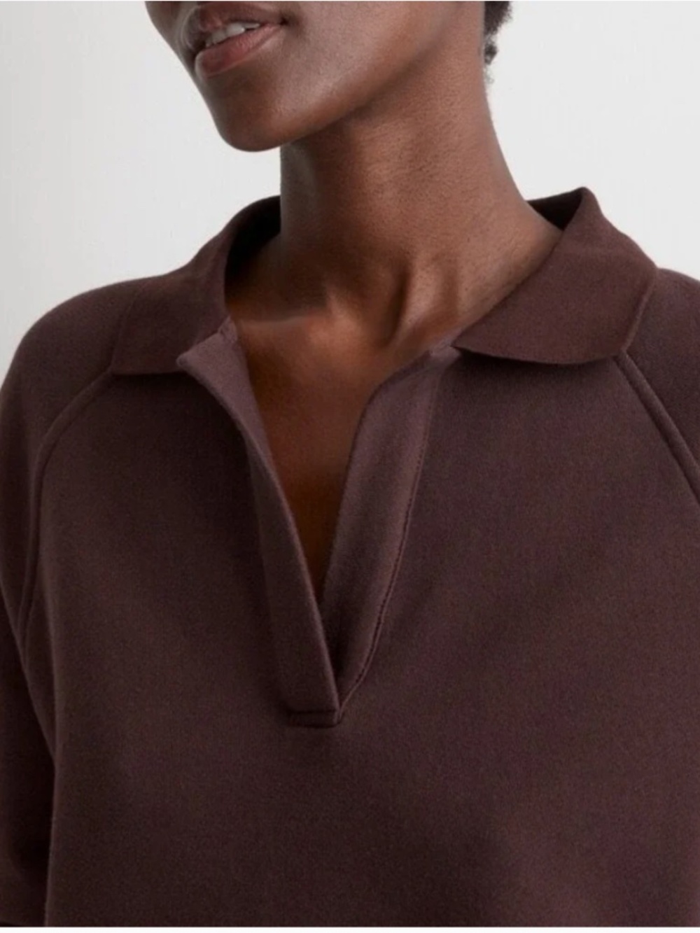 Madewell Women's Betterterry Polo Sweatshirt - NWT